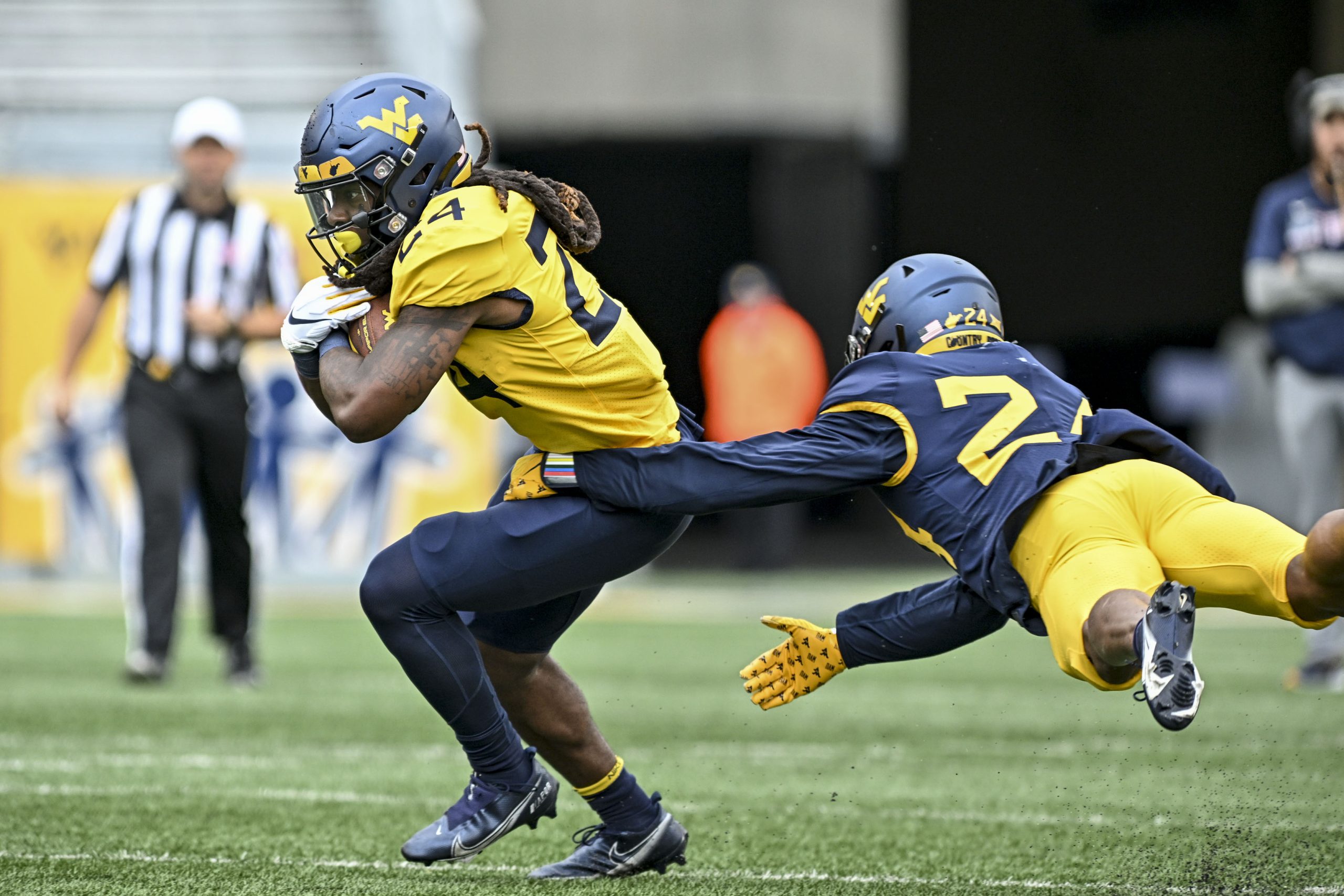 Mountaineers lose RB Tony Mathis to the transfer portal
